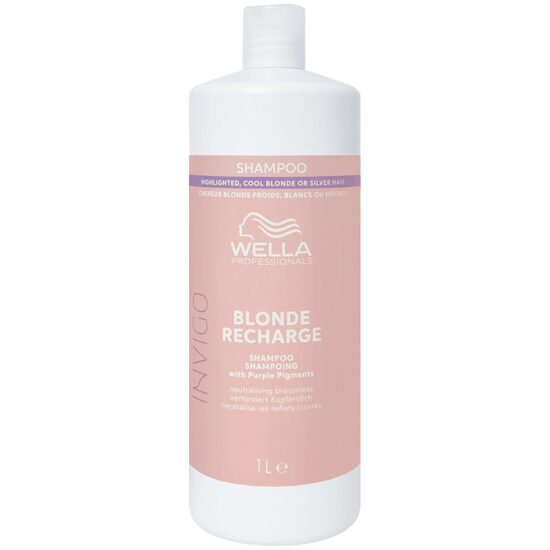 Wella Invigo Blonde Recharge Shampoo 1000ml
